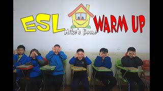 NEW WARM UP - BODY PARTS - ESL WARMER - ESL teaching tips