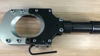 Max Φ130mm Hydraulic Copper Cutter Head CPC-130