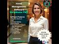 Best Hotel PMS | Hotel management software | MenuMaster PMS #hotelsoftware #hotelpms #erpsoftware