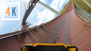 Trace du Hourra 2019 - Parc Astérix (4K 60fps Onride POV)