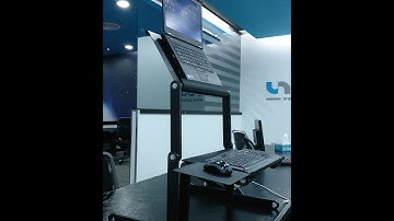 Unboxing, setup and review of the WorkEZ Standing Desk - Baba Awesam