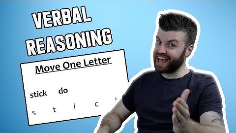 11+ Verbal Reasoning: Move One Letter