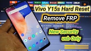 Vivo Y15s Remove Screen Lock Bypass FRP New Security No Need test point Usb Only by Unlocktool