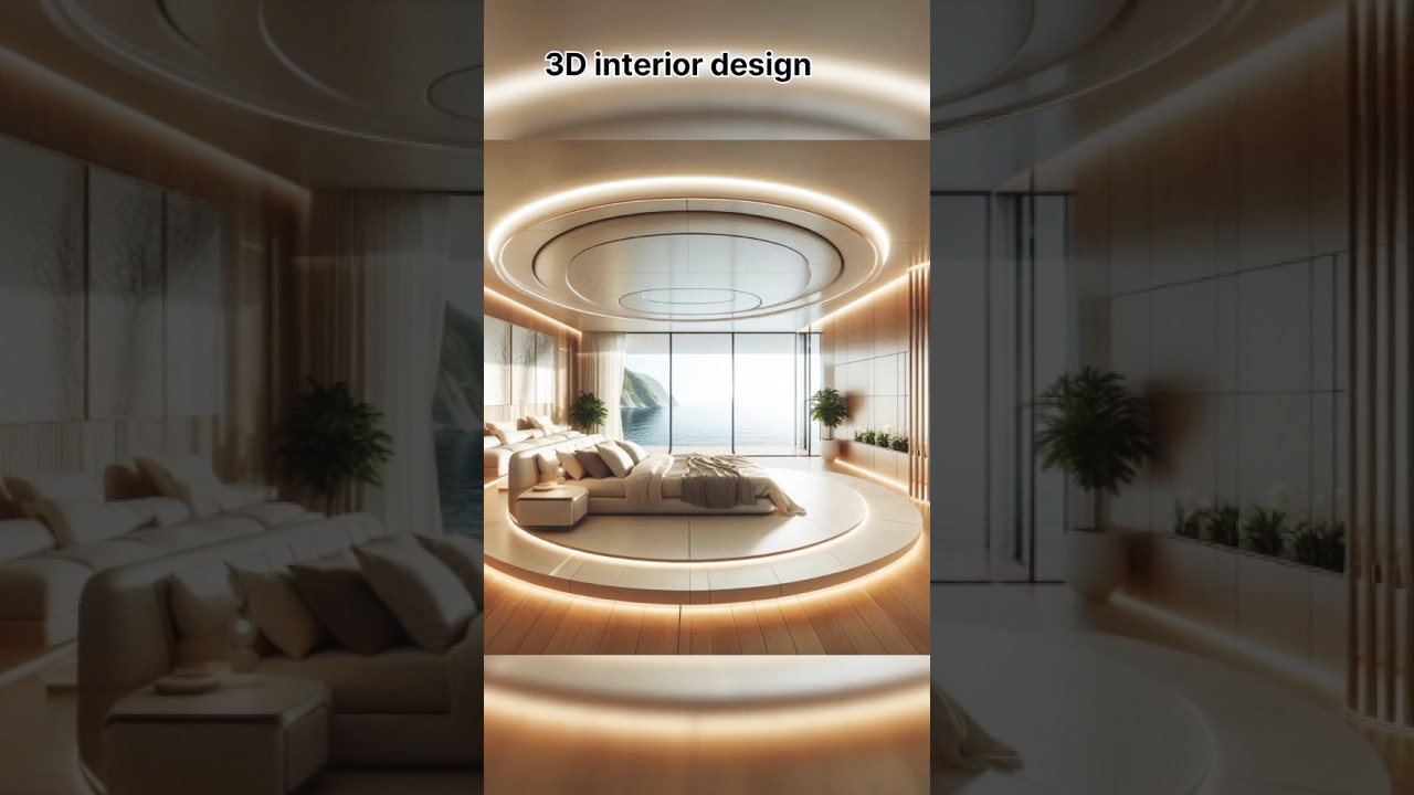 "A Serene Modern House by the Water 