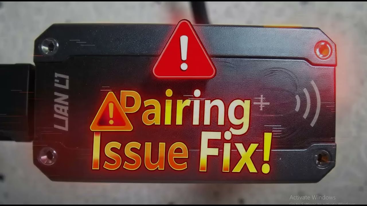 How to fix HydroShift II LCD C wireless receiver pairing issues in Lian Li