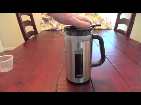 OXO GOOD GRIPS VENTURE FRENCH PRESS, 8-CUP