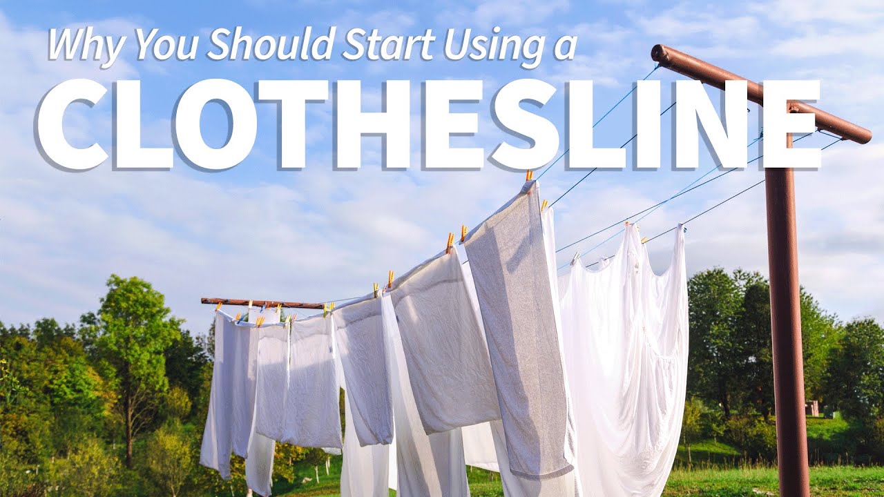 Why You Should Start Using A Clothesline • Insteading