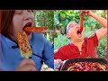 ASMR : Spicy Food Compilation - Eating Spicy Foods #10