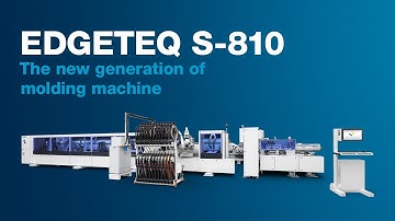 EDGETEQ S-810 - The New Generation Of  Molding Machine