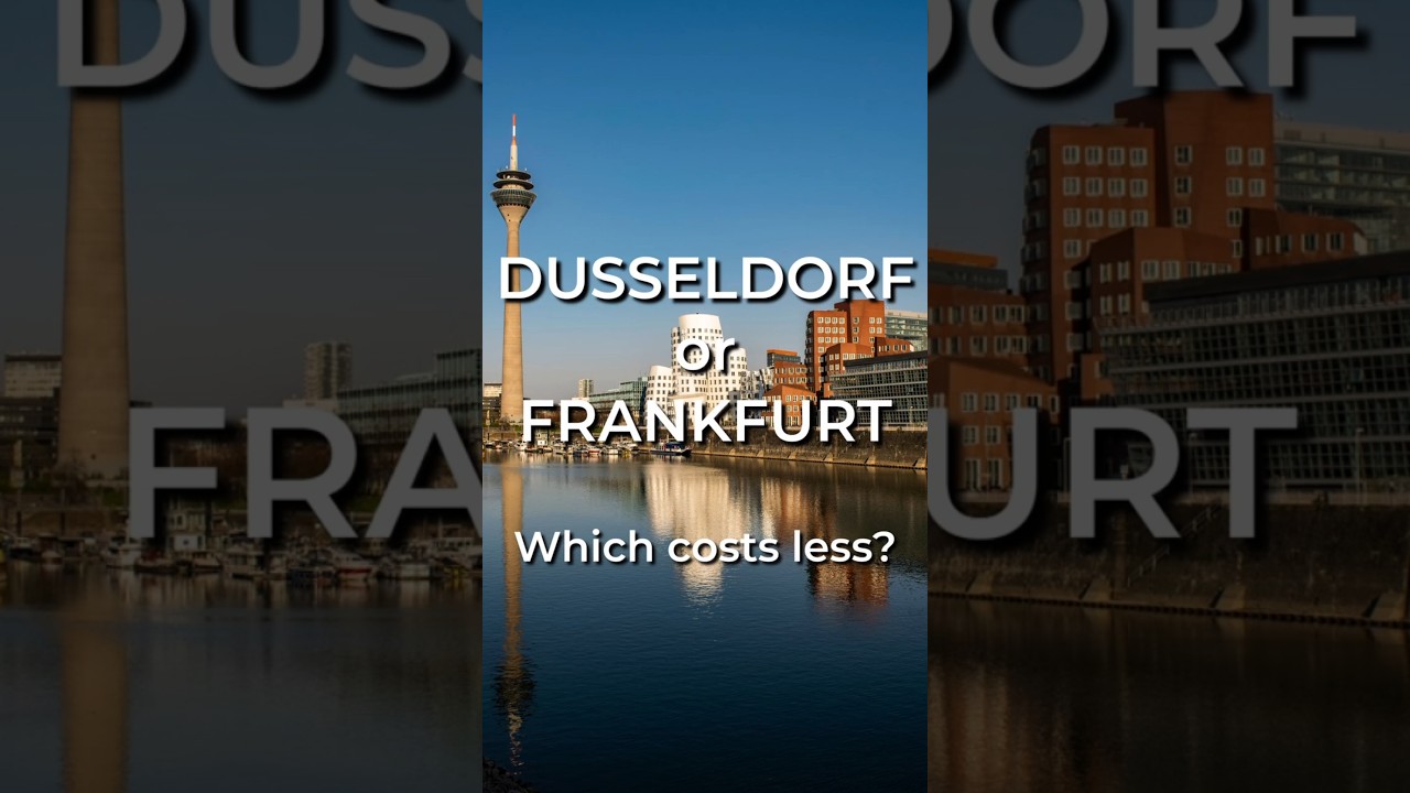 rewrite this title Digital nomads. You can save money by living in Dusseldorf over Frankfurt rewrite this title Digital nomads. You can save money by living in Dusseldorf over Frankfurt