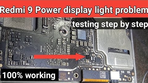 Redmi 9 power display light solution | Mi 9 power/ poco M3 display problem #redmi9power #display