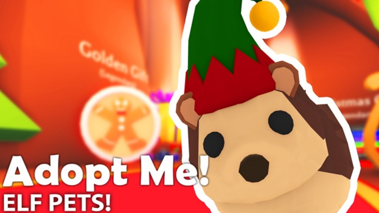 New Elf Pets (I farmed Gingerbread for 10 hours to get this) Adopt Me