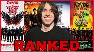Expendables Films Ranked