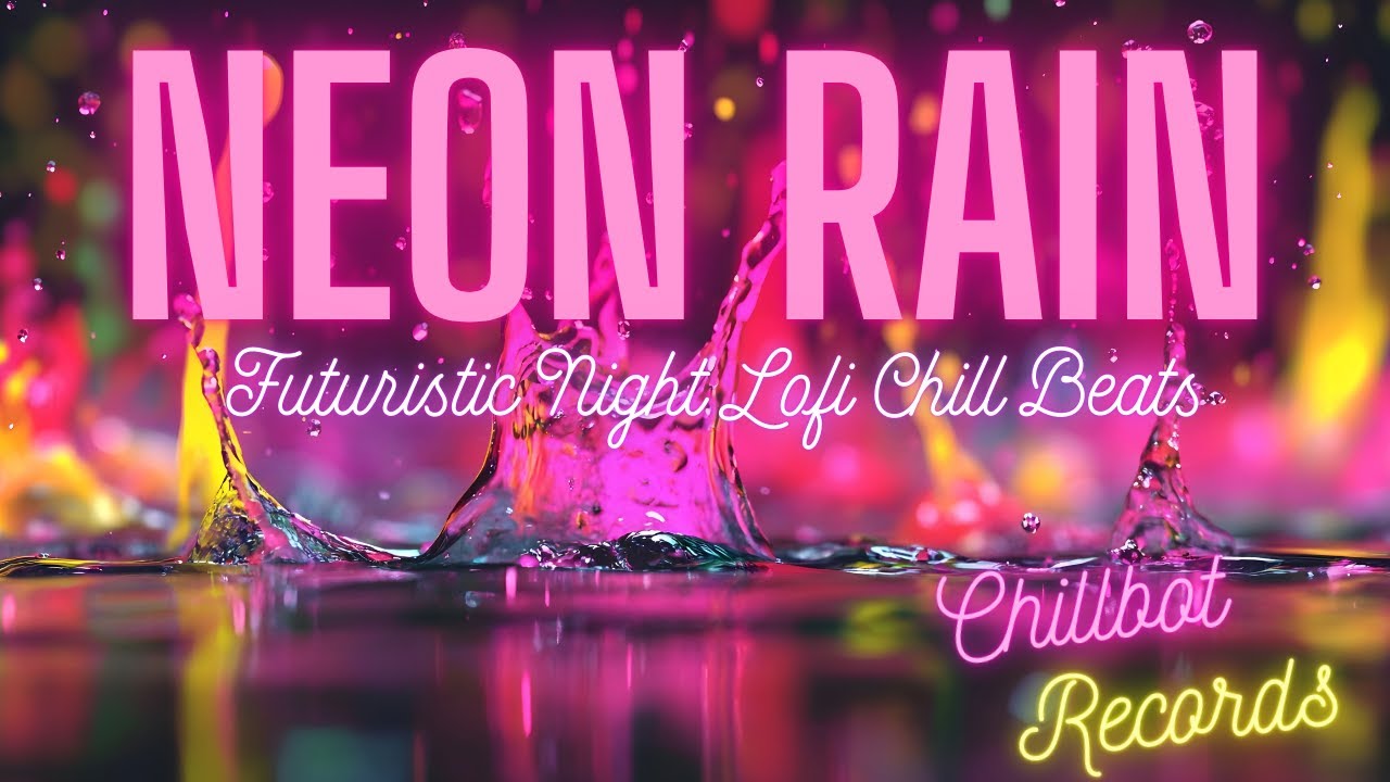 Neon Rain | Futuristic Night Lofi Chill Beats (AI-Generated, No Lyrics, Long Mix) | ChillBot Records