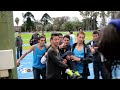 Festejos en pileta 2 - Sudamericano sub 23 de atletismo Montevideo 2014 (03a05/oct)