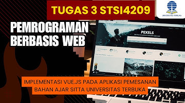 TUGAS3 STSI4209 implementasi vue.js pada aplikasi pemesanan bahan ajar SITTA