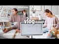 VLOG: how to have a productive morning with the Samsung Smart Monitor, new semester prep & more!