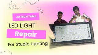 A2 Arun and A2 Akshaya madhi fun to repair LED Light #a2tech #fun #led #repair #friends