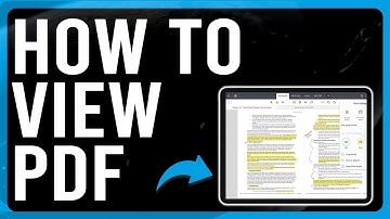 How to View PDF on iPad (How to Open and Read PDFs on an iPad)
