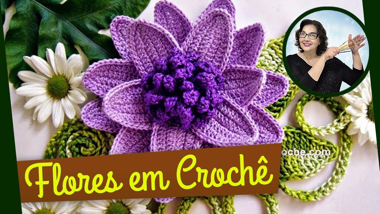 Flor De Croche Lirio