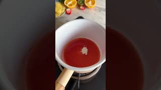 *100% FRUIT* GUMMY BEARS AT HOME #shorts