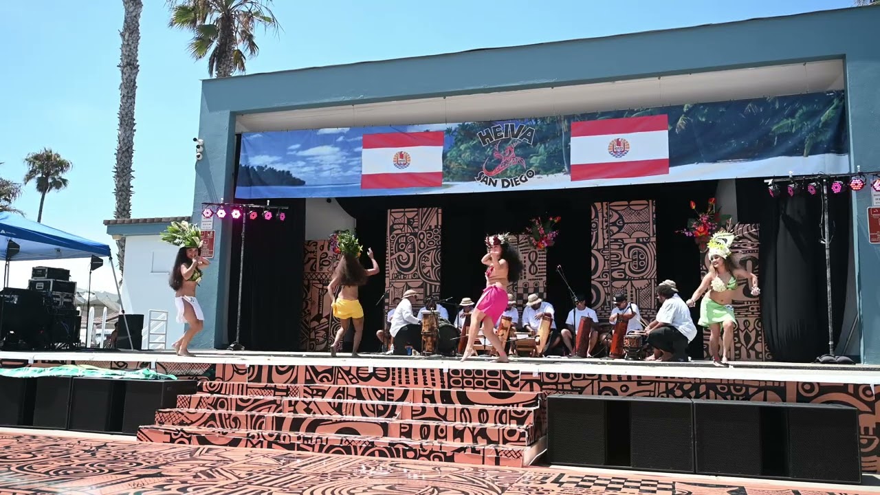 Heiva San Diego 2024  Prelims - Jaidyn, Natalie, Ema & Zsalei