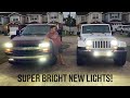 Upgrading The Headlights On The Jeep Wrangler Unlimited And Duramax! (Also Making Breakfast)
