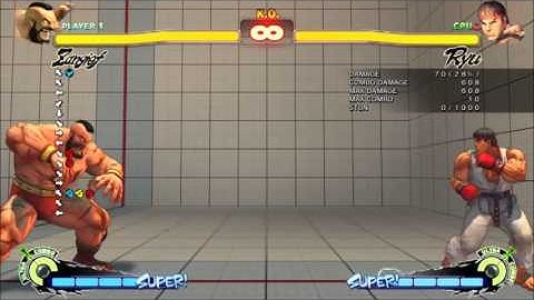 Zangief Sneak Peek SSF4X Alpha