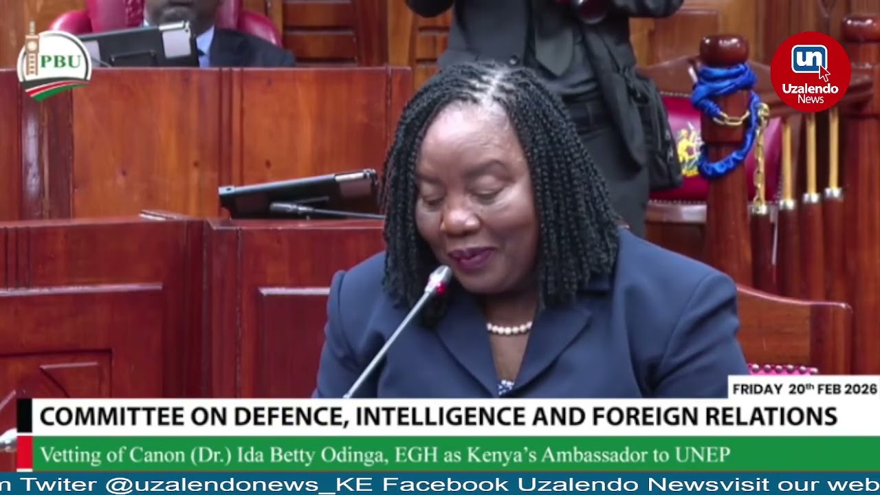 "I have travelled a long journey" Mama Ida Odinga introduces herself before the vetting committee