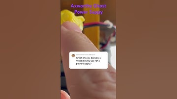 Axworthy Ghost 2023 Bonus Tip 1:  Power Supply Details #halloweenanimatronics