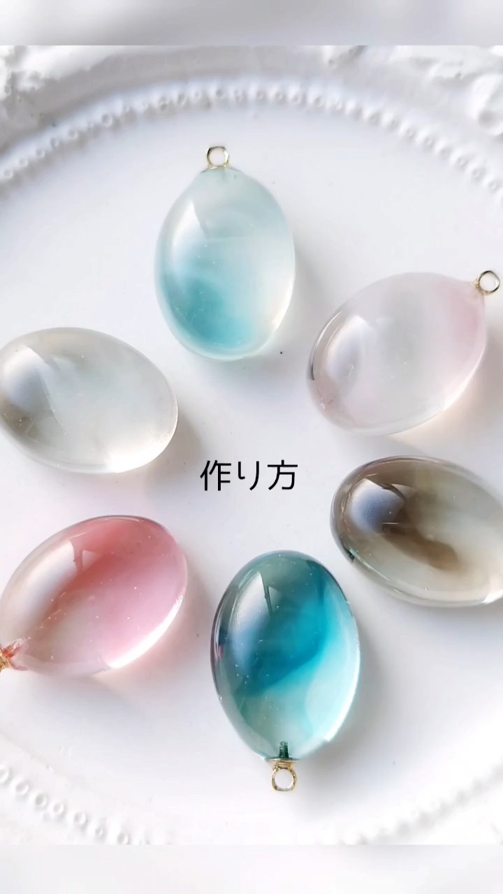 マーブルの作り方 #レジン #作り方 #UVレジンハンドメイドチャンネル