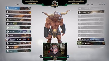 Crowfall Intro and character creation.