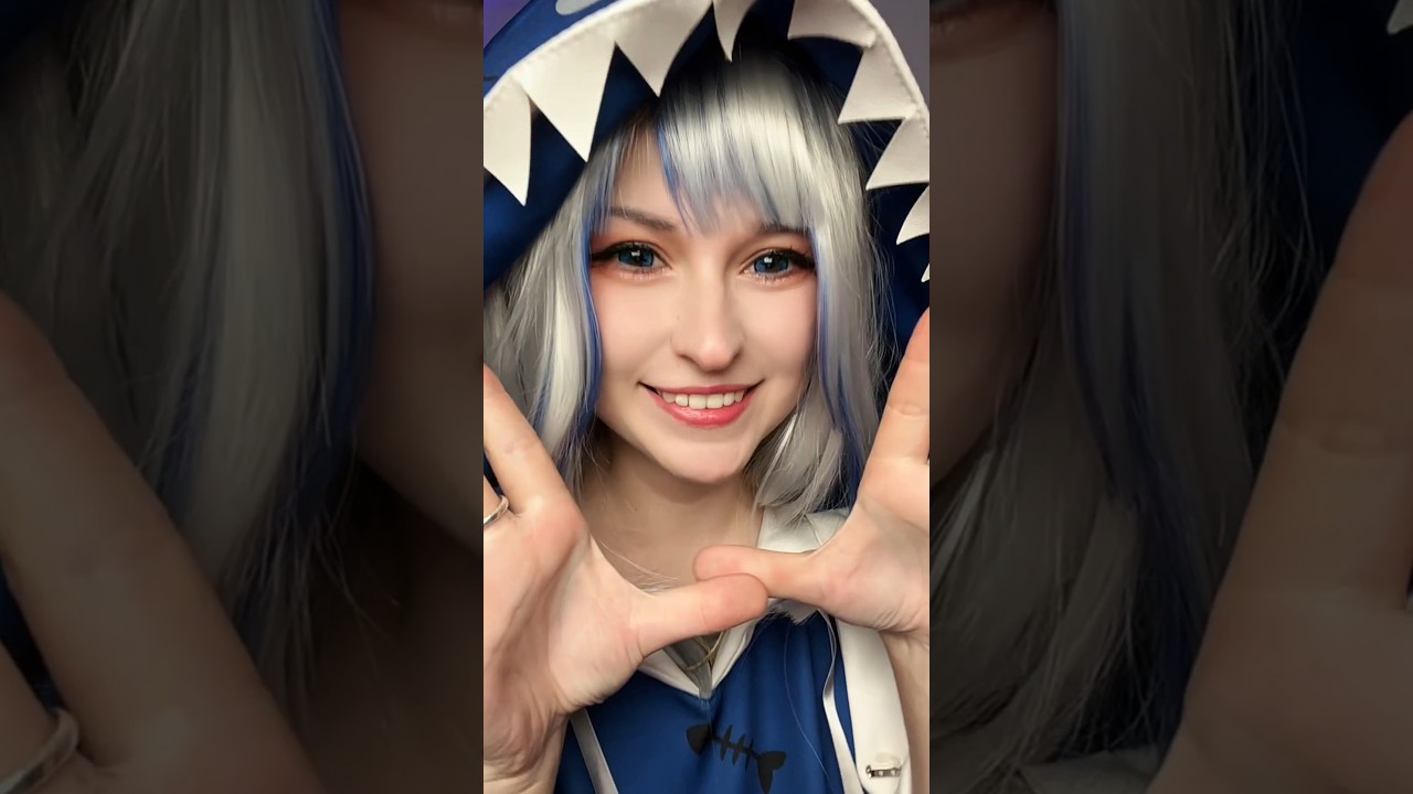 🩵🩵🩵 #cosplay #gawrgura #gawrguracosplay #hololive