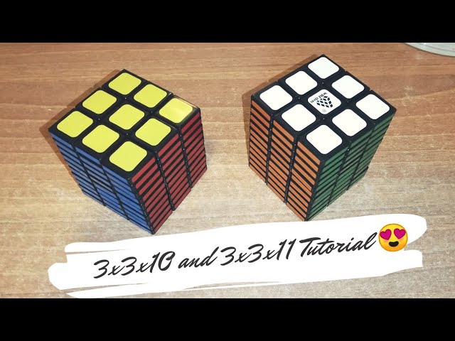 3x3x10 and 3x3x11 Tutorial 😍 💪🏼 - YouTube