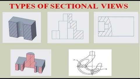Types of Section Views in Engineering Drawing