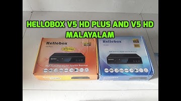 Hellobox v5 HD Plus and V5 HD Main Difference