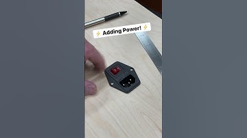Adding the Power Switch to the Cocktail Arcade Game - Love it w￼hen you get a great fit first time
