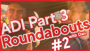 ADI Part 3 - Mock test : Roundabouts (Trainer demonstration) #2