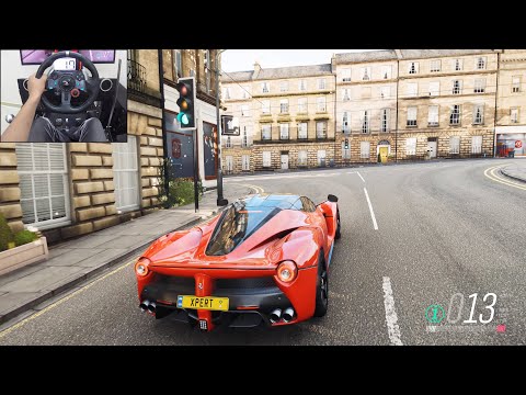 LaFerrari - Forza Horizon 4 | Logitech g29 gameplay