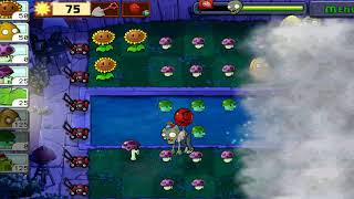 Plants VS Zombies Niebla nivel 3.
