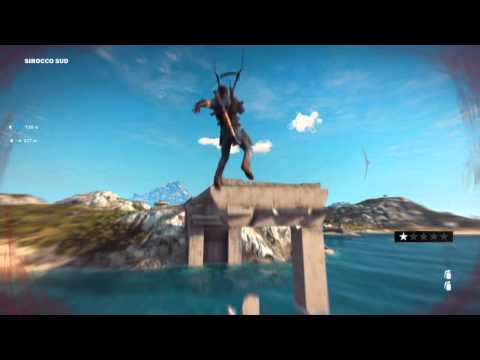 Just Cause 3 Blowing up a bridge Massive framedrops