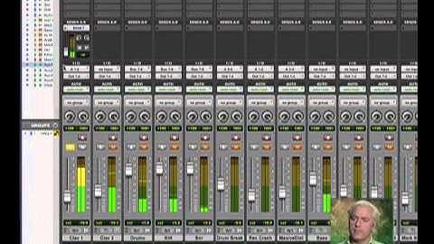 ProTools 9-Advanced Level: Setting up Sends