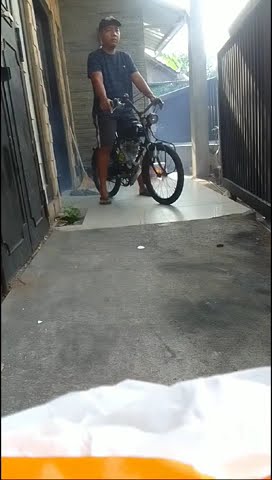 Mini Gasbike custome #feedshorts #shorts #motorized #sepeda #mesinsepeda #igc @Mastoro_Gasbike