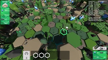 The size of the map can be selected in the start menu