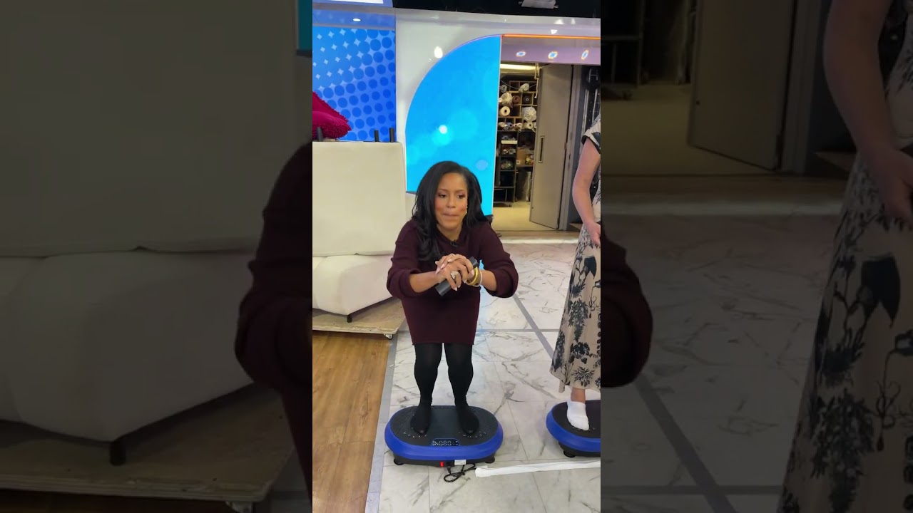 Jenna and Sheinelle Try Out the Viral Vibrating Plate