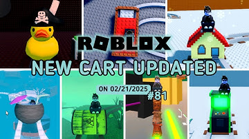 Roblox | Create a Cart Ride | New Carts Updated on 02/21/2025 #81