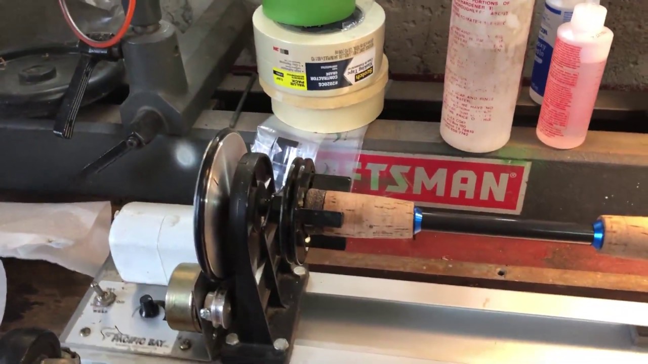 Rod Lathe and Shop Set Up YouTube