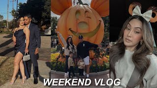 WEEKEND VLOG! VALENTIN'S BIRTHDAY + OUR LAST WEDDING + DISNEY HALLOWEEN TRIP