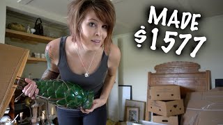 Made $1577 SELLING My Forgotten Stuff | Visit to the Third Floor | Reselling