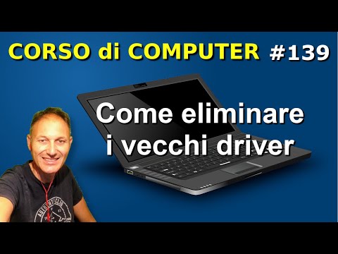 Video: Come Rimuovere I Driver Dal Registro